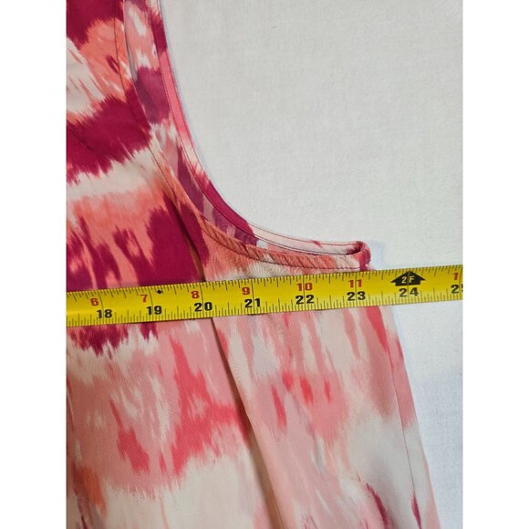Chicos Sleeveless Tie-Dye Print Tank top Polyester Size 4 Lightweight Size 2X - Picture 7 of 11